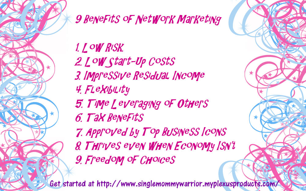 9 Benefits of Network Marketing