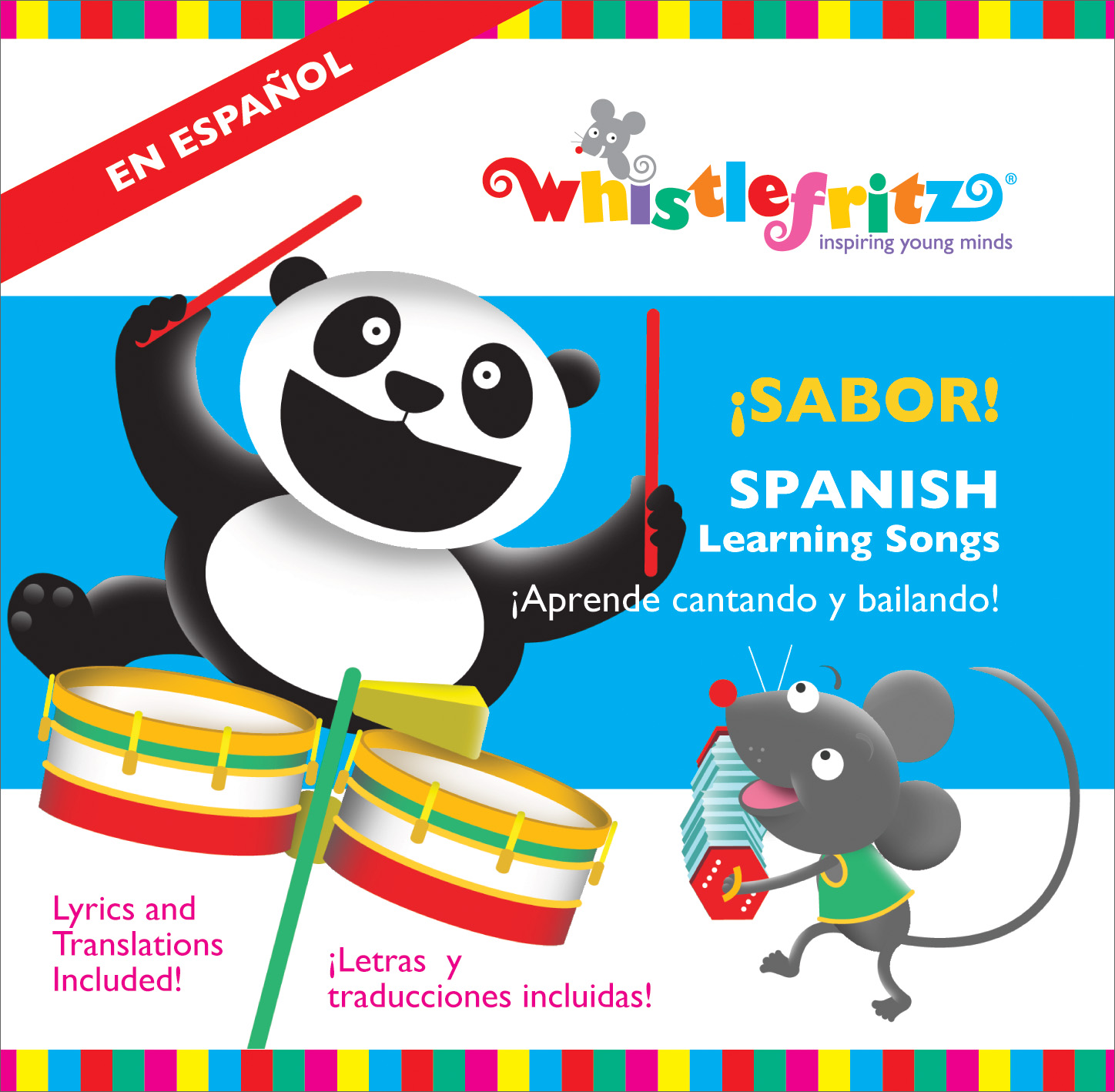 Whistlefritz Review – ¡Sabor! Spanish Learning Songs CD