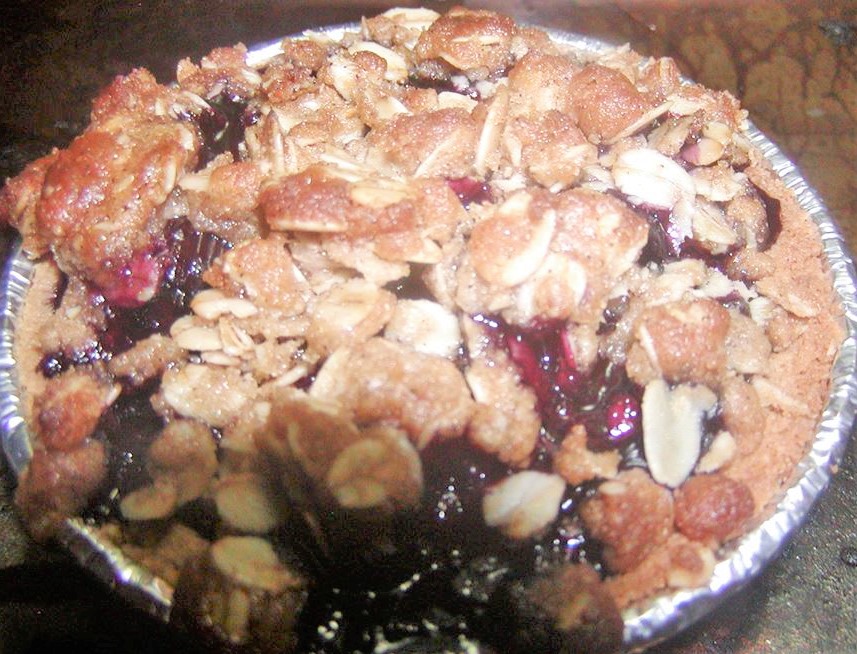 Project STIR – Blueberry Crumble Pie