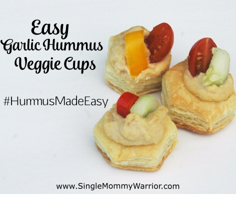 Garlic Hummus Pastry Puffs Recipe with Hummus Made Easy
