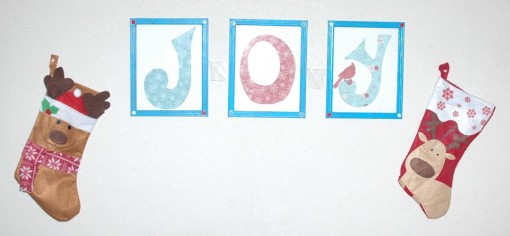 Joy Wall Art created from products sold by Oriental Trading Company