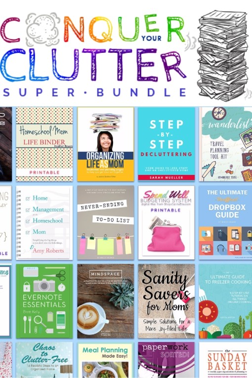 Buy the Conquer Your Clutter bundle while it is still 97% off