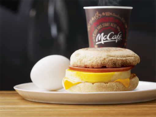 The Egg McMuffin is one of McDonald's tasty and healthy breakfast options