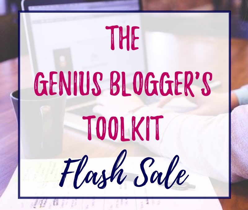 The Genius Blogger’s Toolkit (Sale Ends Soon)