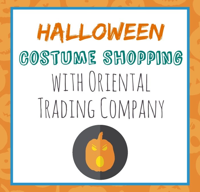 Halloween Costume Shopping at Oriental Trading Company