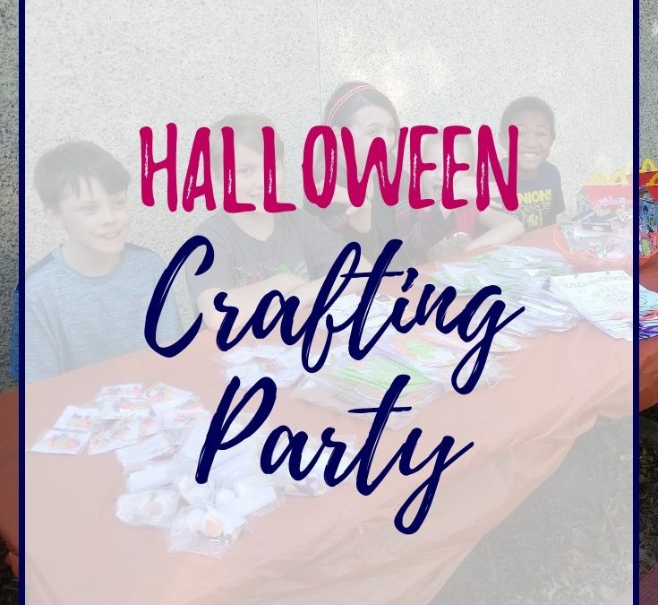 Halloween Crafting Party
