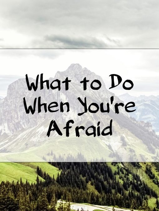 What to Do When You’re Afraid